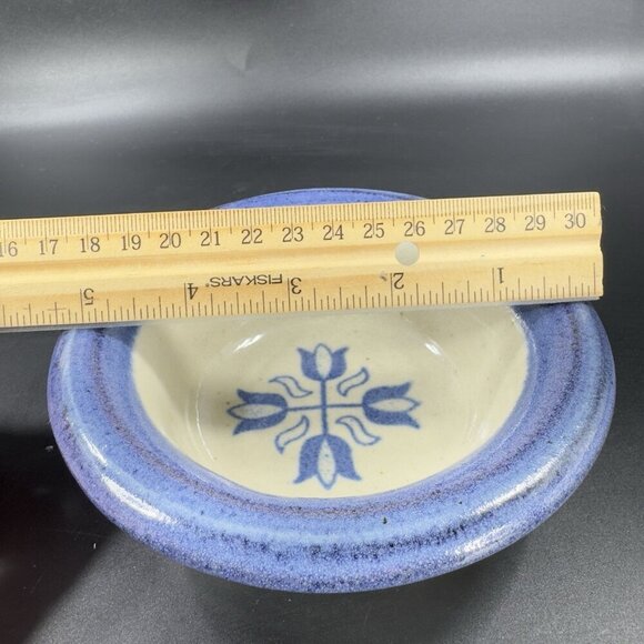 1996 Brinker Pots Pottery Snack Bowl Dish Stoneware Heavy Single Bowl Dish VTG - Picture 4 of 11